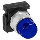 [CSW30-BSI4E26] WEG 30mm Illuminated Extended Pushbutton - Blue - 24Vac-Vdc.webp