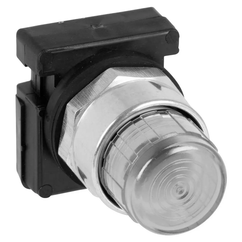 [CSW30-BSI0E26] WEG 30mm Illuminated Extended Pushbutton - White - 24Vac-Vdc.webp