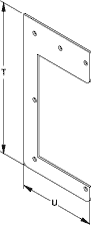 Hammond Wireway Drop Hanger