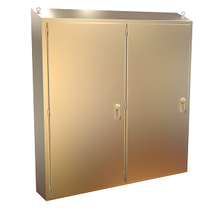 Hammond NEMA 4X Two Door Sloped Top Freestanding Enclosure