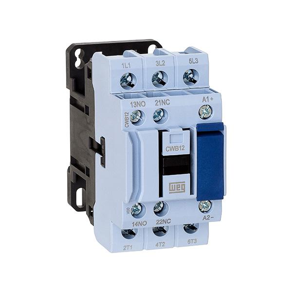WEG IEC Contactor, 25 Amps, 24VDC