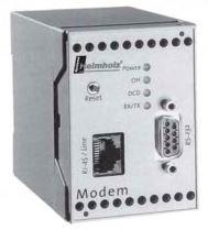 DIN-rail mounted modem, 56K analog
1) 7