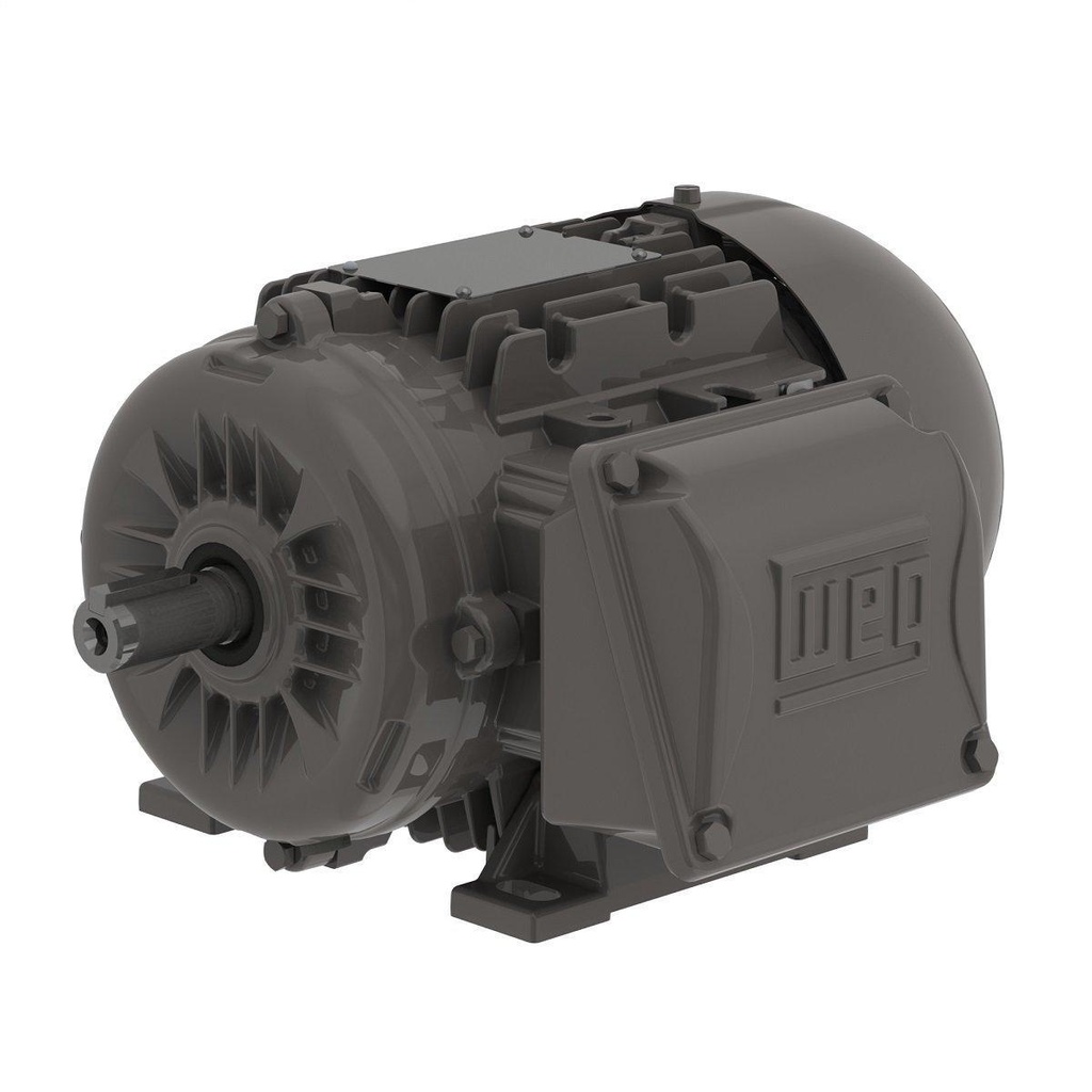 [.5536EP3EAL71FF-W22] WEG 0.75 HP 3600/3000 RPM 230/460/190/380V TEFC 71 Frame
