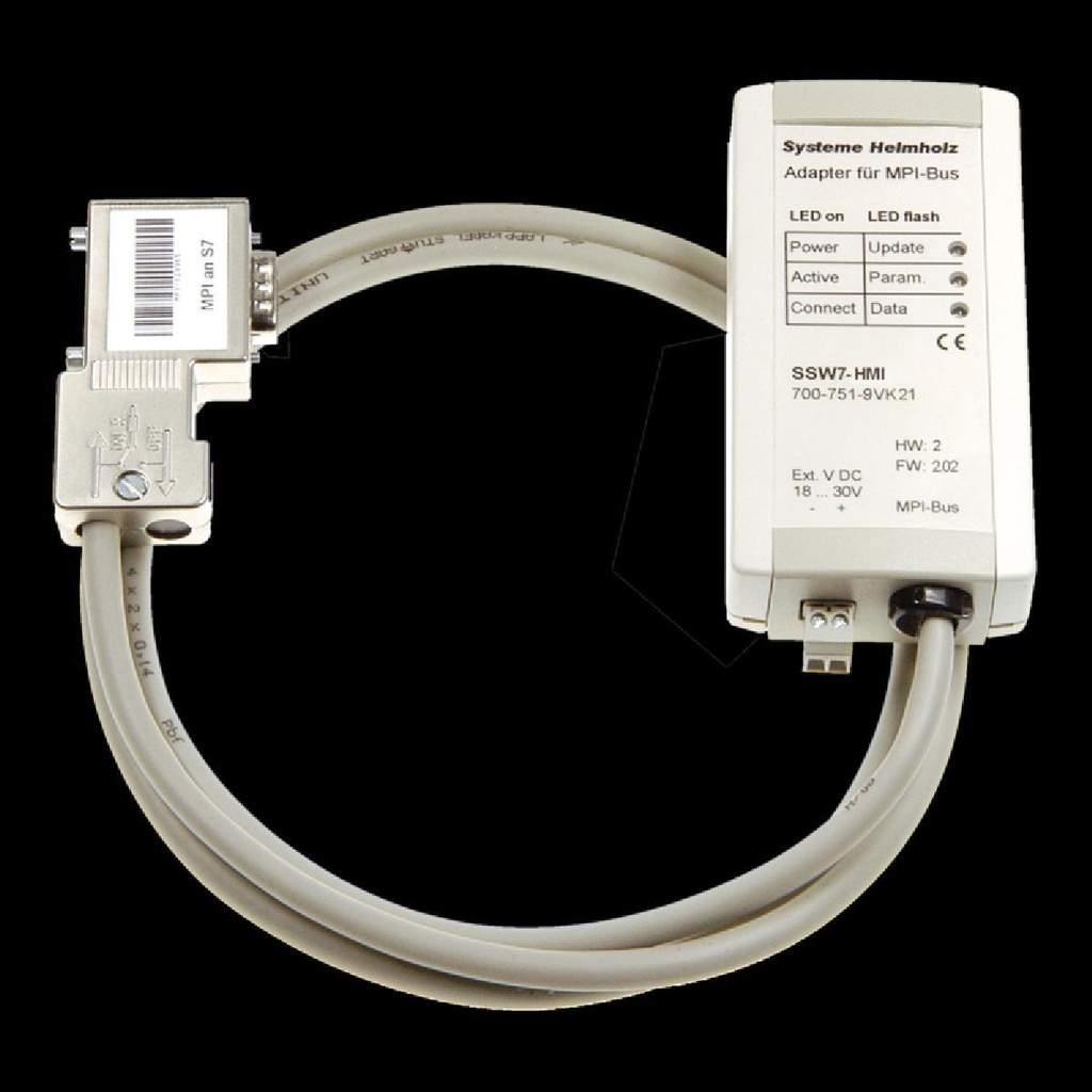 [700-751-9VK21] Helmholz SSW7-HMI, MPI adapter with HMI protocol