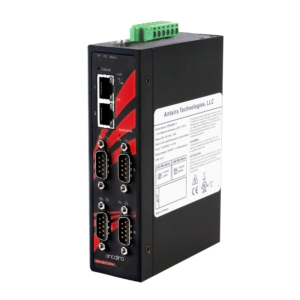 Antaira Modbus Tcp Gateway to Serial
