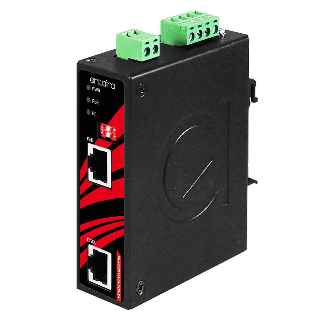 Antaira Industrial Gigabit Enhanced PoE++ Injector Booster Version
EOT: -40°C to 75°C