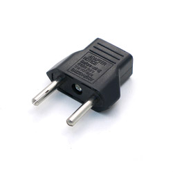 Antaira Plug Adapter - US To Euro Plug Converter