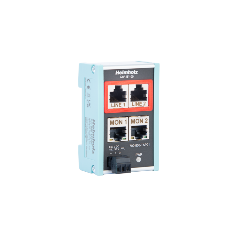 Helmholz TAP IE 100, Ethernet Test Access Point, 10/100 Mbps