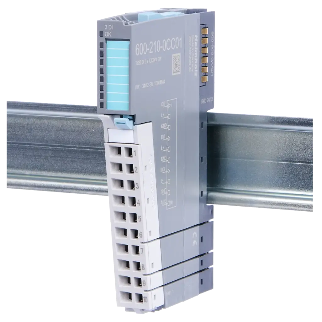 TB20, Digital input module - DI 3x DC 24 V 3-wire