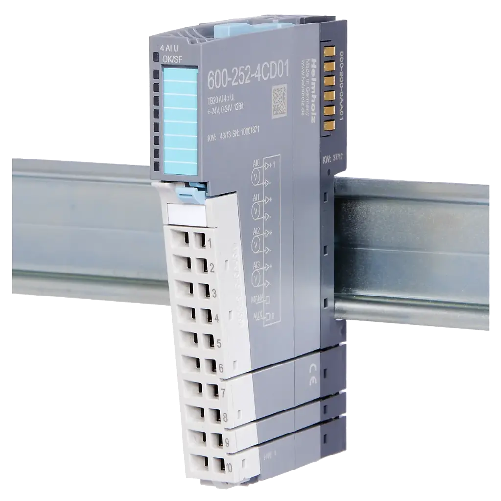 TB20, Analog input module - AI 4x U, +-24 V, 0-24 V