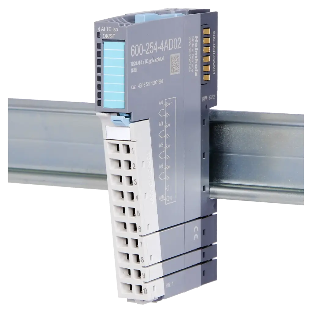 TB20, Analog input module - AI 4x TC, Iso.