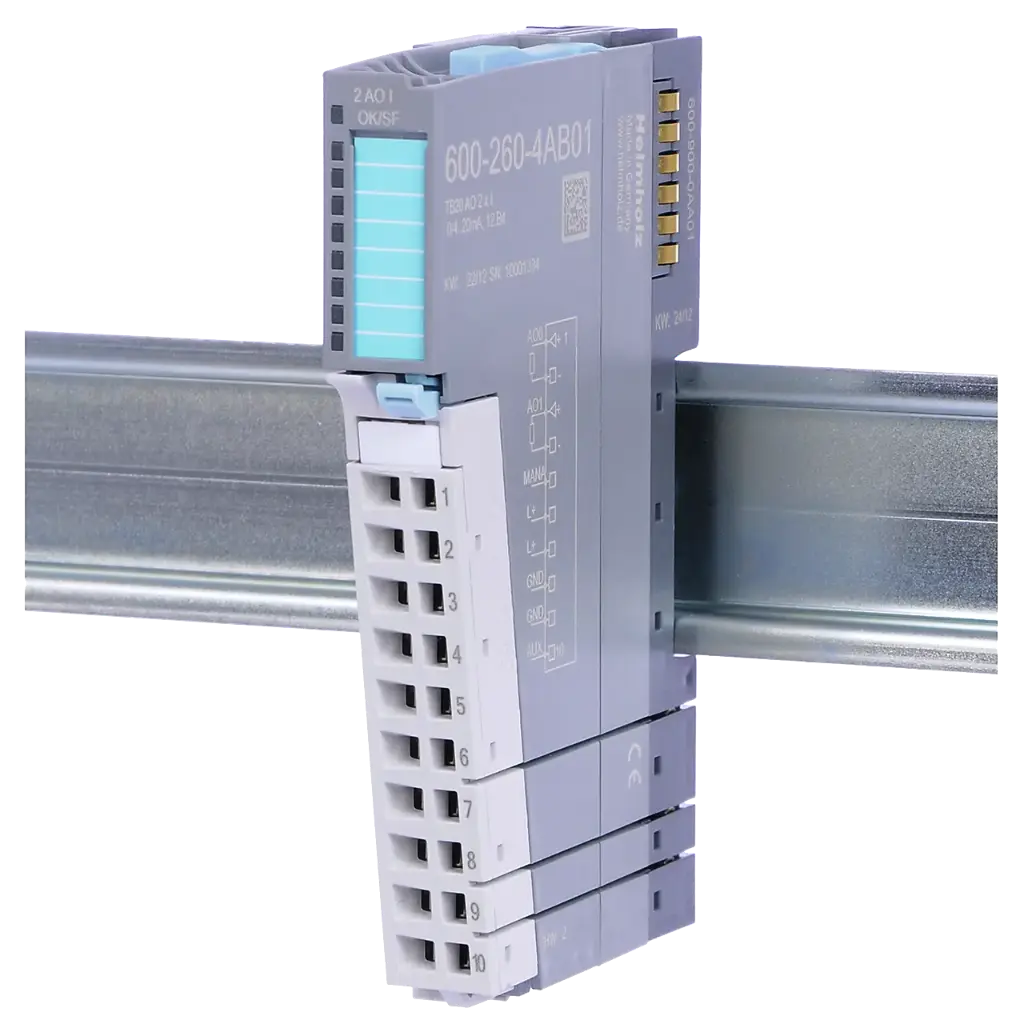 TB20, Analog output module - AO 2x I, 0/4...20 mA