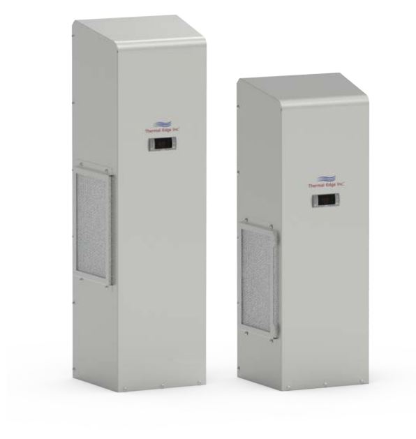 [NE08023612A3F4] Thermal Edge Panel Mount AC Unit BTU/H: 8000  Type 12 - Volts -  230/1/60 - 2" Filters and Louvered Cover