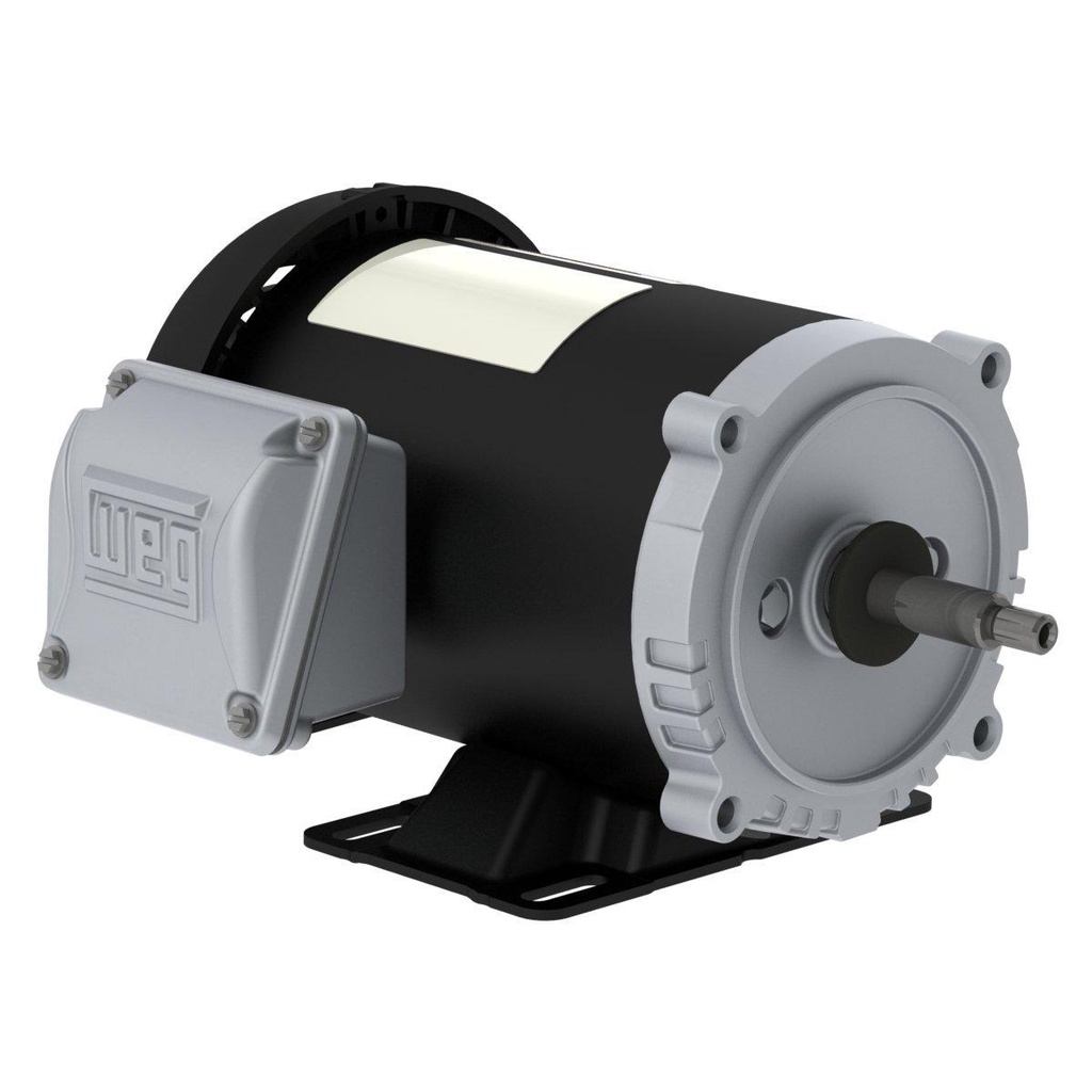 WEG 1 HP 3600 RPM 230/460V TEFC W56J Frame