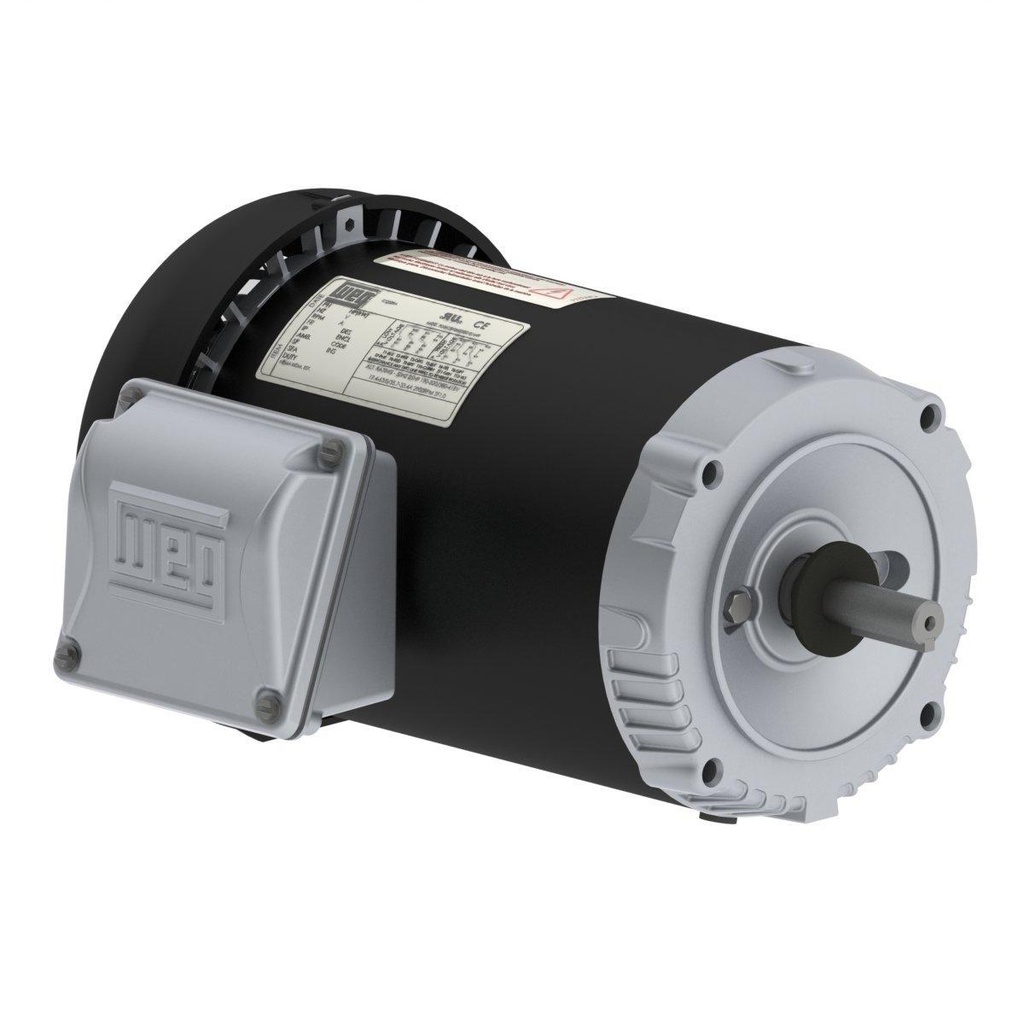 WEG 1.5 HP 3600 RPM 230/460V TEFC 56C Frame