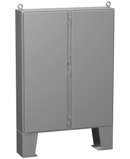 [1422N4D12F] Hammond NEMA 4 Two Door Floormount Enclosure