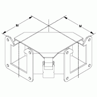 [1485B9N] Hammond Wireway Elbow