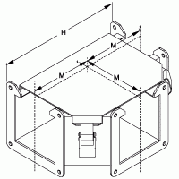 [1485BTN] Hammond Wireway Tee Fitting