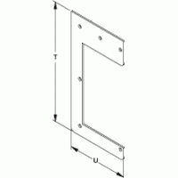 [1487DL1SS] Hammond Wireway Drop Hanger