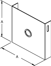 [CWCP6] Hammond Wireway Closing Plate