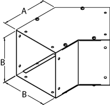 [CWEL645] Hammond Wireway Elbow