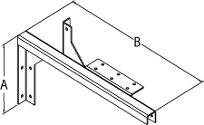 [CWHW8] Hammond Wireway Bracket Hanger