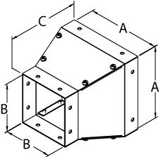 [CWRD1210] Hammond Wireway Reducer