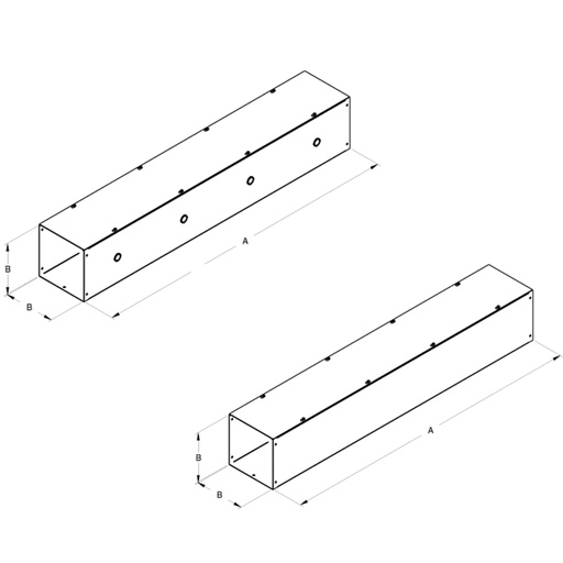 [CWSC836] Hammond Wireway NEMA 1 Screw Cover