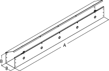 [CWST896] Hammond Wireway NEMA 1 Hinge Cover