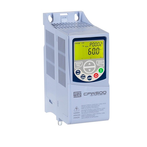 [CFW500A02P6B2NB20] WEG 200-240 V 3-Phase 2.6A VFD