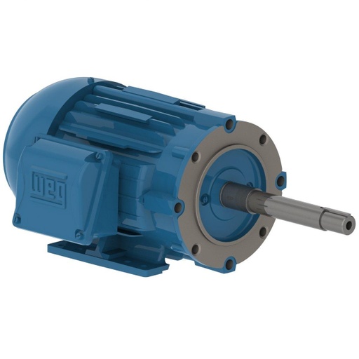 [00218ES1E145JP-W22] WEG 2 HP 1800 RPM 208-230/460V TEFC 143/5JP Frame