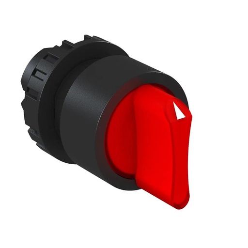 [CSW-CKI3RE451 WH] WEG 22mm Red Illuminated Knob Selector Switch 3 Position Spring Return