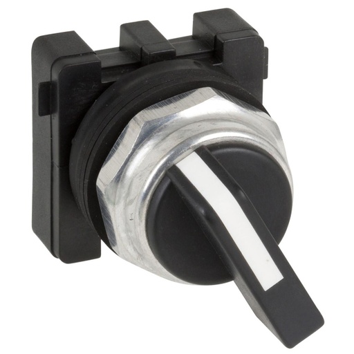 [CSW30-CA3RE45] WEG 30mm Lever Selector Switch 3-Position Spring Return White