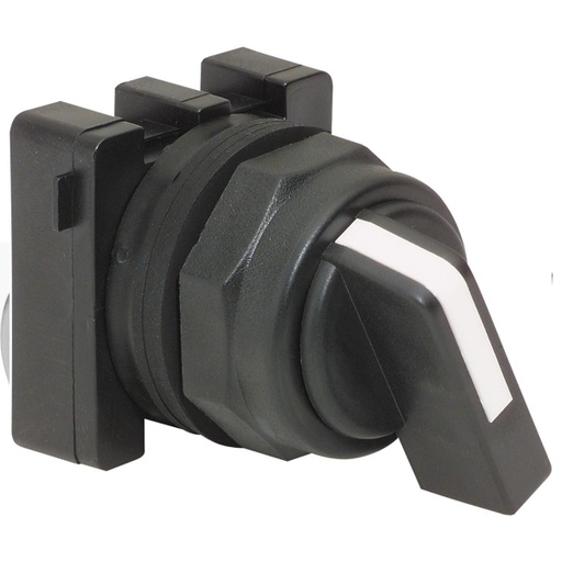 [CSW30H-CA3RD45] WEG 30mm Hazardous Duty Lever Selector Switch - 3 Position Spring Return - White 