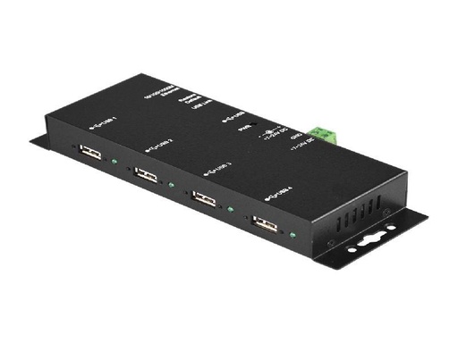 [UTE-404K] Antaira 4-Port USB2.0 to Gigabit Ethernet Server