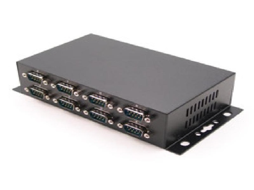 [UTS-408AK] Antaira Industrial 8-Port RS-232 to USB 2.0 High Speed Converter with Locking Feature