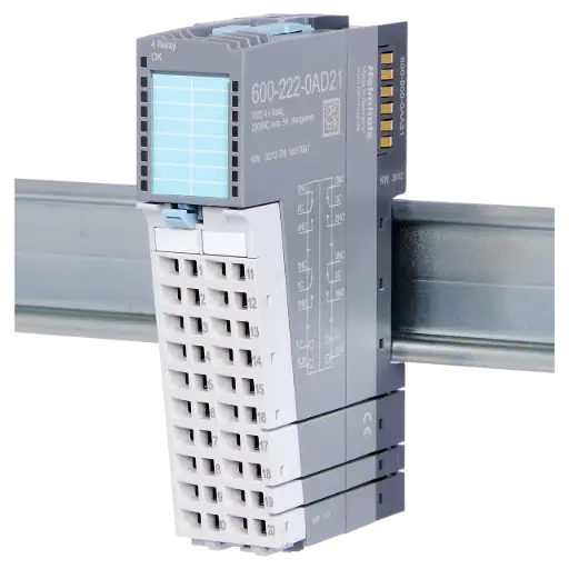[600-222-0AD21] TB20, Digital output module - DO 4x Relay, 5 A, AC 230 V