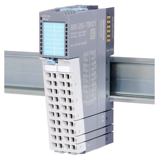 [600-250-7BH21] TB20, Analog input module - AI 8x I, 0/4-20mA, +-20mA, Iso.