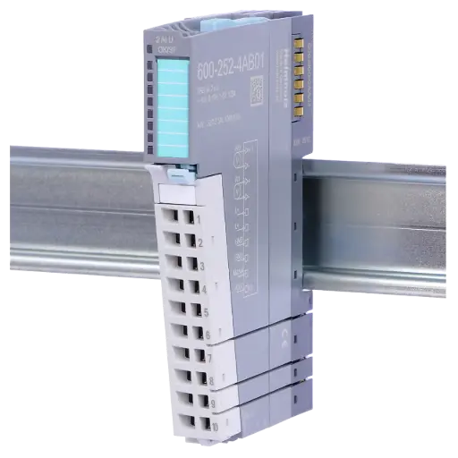 [600-252-4AB01] TB20, Analog input module - AI 2x U, +-10 V, 0-10 V, 1-5 V