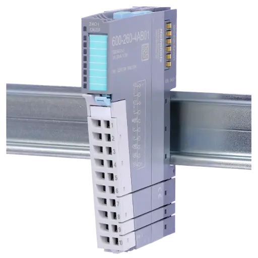 [600-260-4AB01] TB20, Analog output module - AO 2x I, 0/4...20 mA
